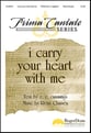 I Carry Your Heart with Me SSAATTBB choral sheet music cover